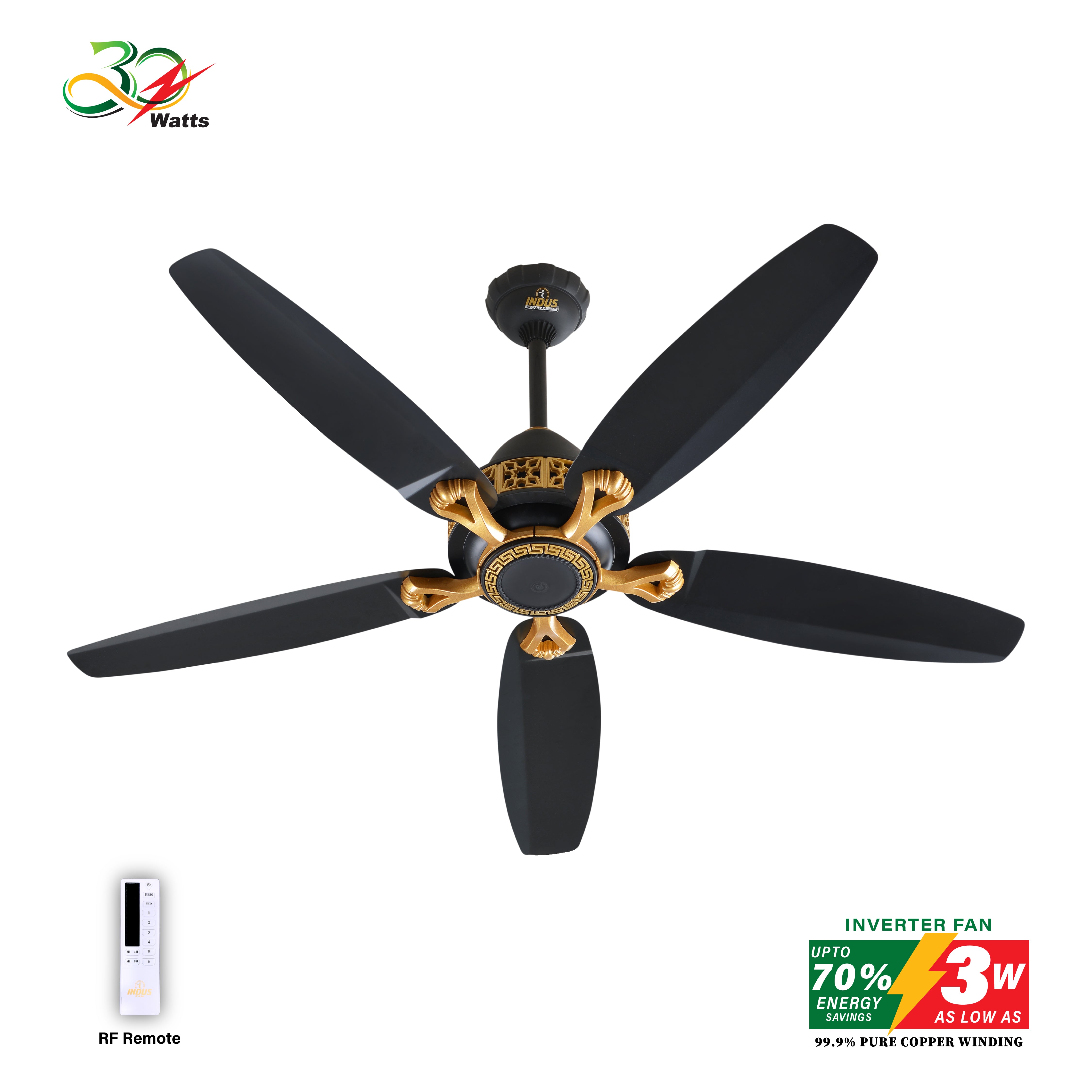 Marvel Ceiling Fan (30-Watt Inverter)