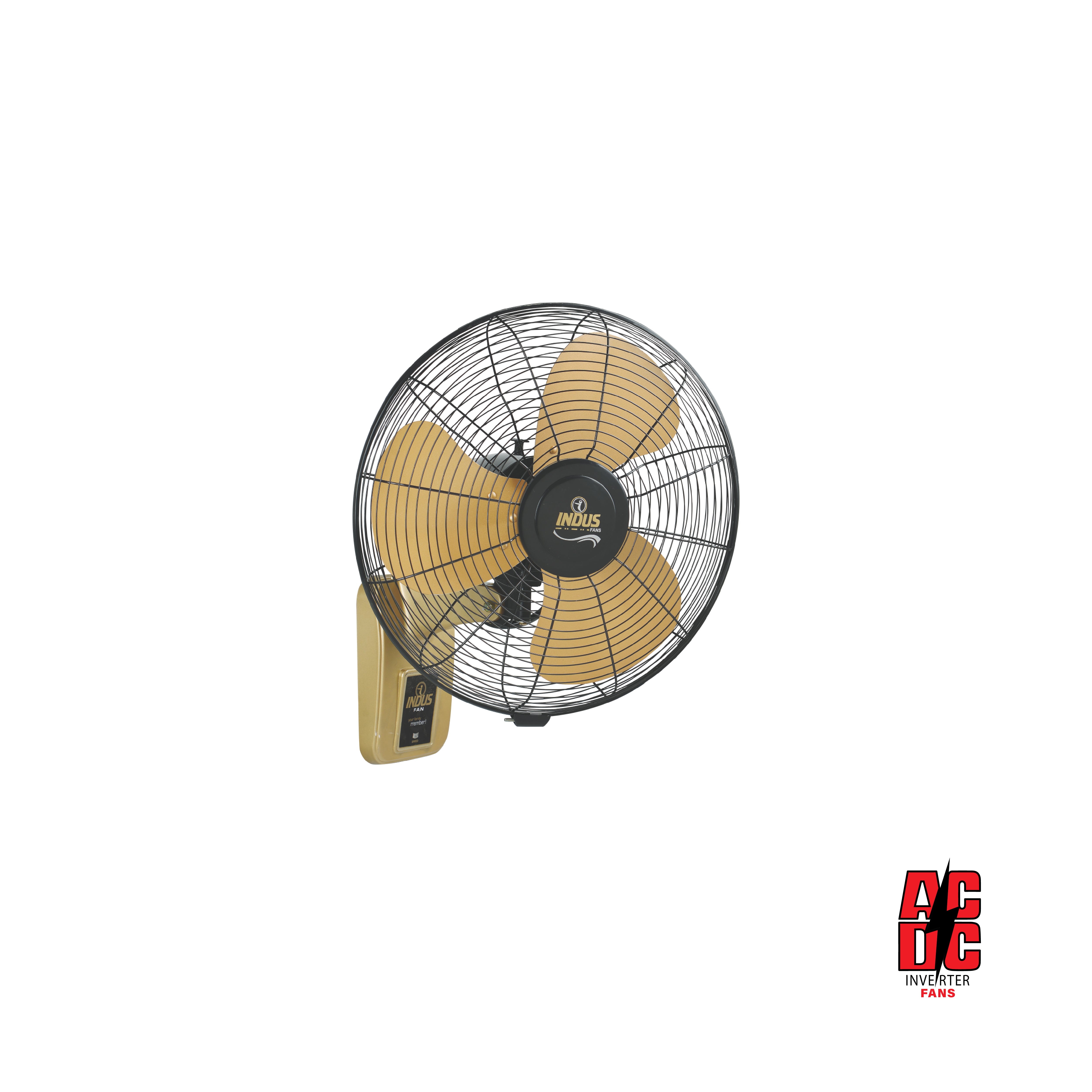 Bracket Fan AC DC (Golden Color)